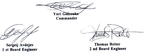 Signatures